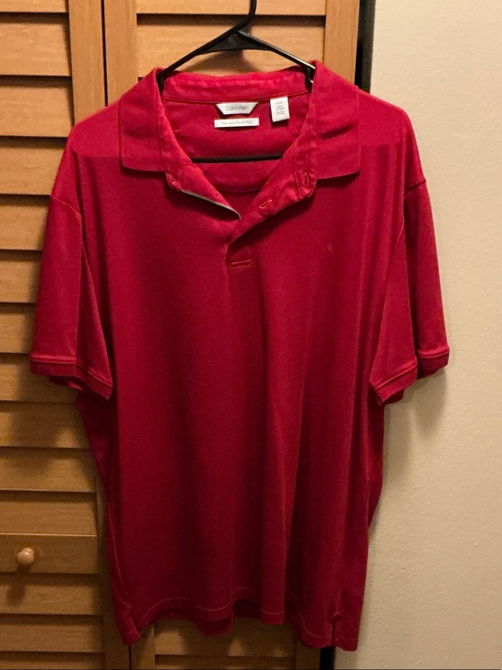 Club Room Men’s Bright Red Polo